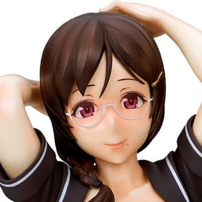 Succubus Služebná Život Akizono Shiori Černá Námořnická Měřítko PVC Kompletní Figurka Q-six Ver. 1/6 Předbarvený