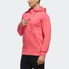 adidas Sweatshirts Men's Pink Hooded Moderate Regular FJ0178