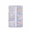 Mixed Shape Nail Art Glitter Set 6 Grids/Box Nail Charms Decorations  Manicure Accessories