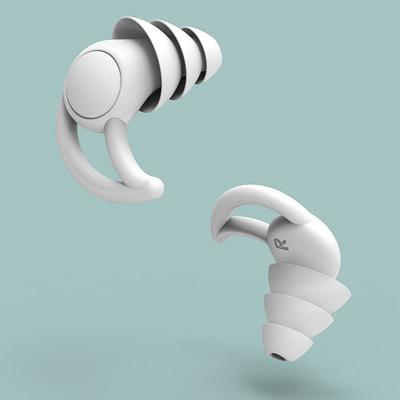 Tappi per le orecchie morbidi per il nuoto Tappi per le orecchie protettivi in silicone per prevenire l'acqua Tappi per le orecchie per lo studio del sonno Tappi per le orecchie insonorizzati tripli antirumore