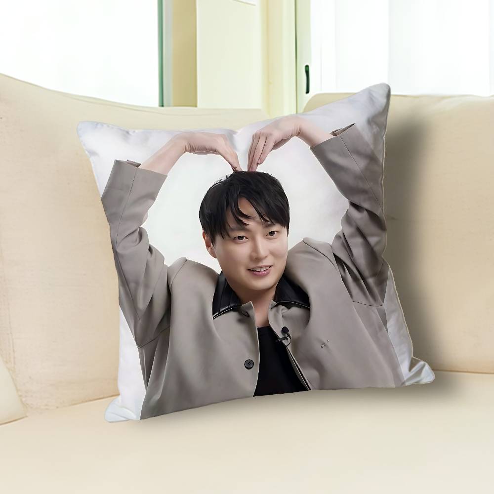 Roh J-Jae W-Wons Actor Various Sizes Square Pillow Case For Car Home Bedchamber Decor Custom Valentine gift