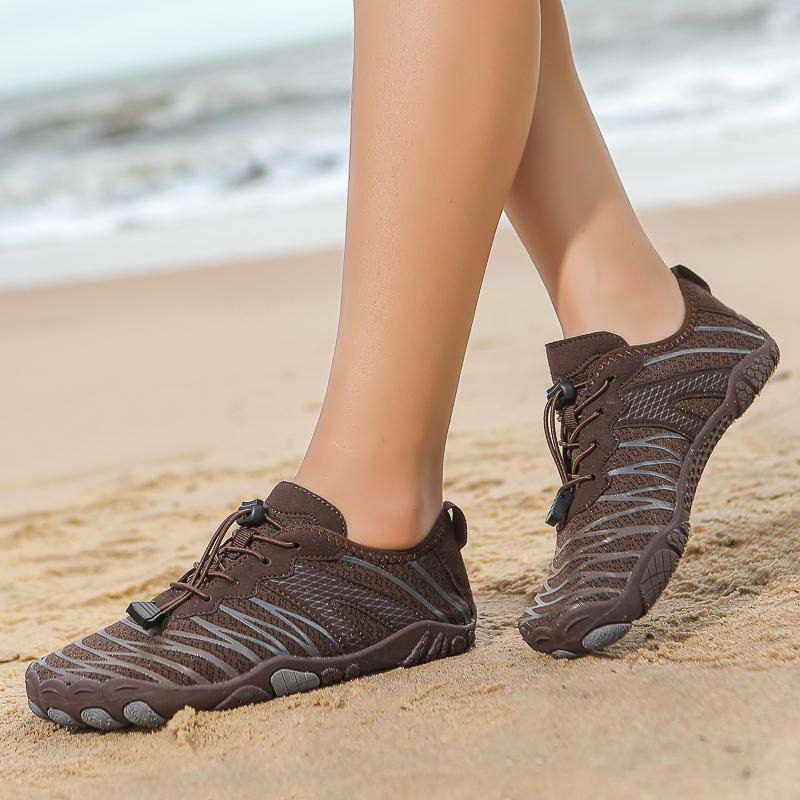 Wasserschuhe Herren Damen Schnelltrocknend Fünf Finger Barfuß Outdoor Stromaufwärts Waten Schwimmen Aqua Schuhe Sommer Strand Sneaker