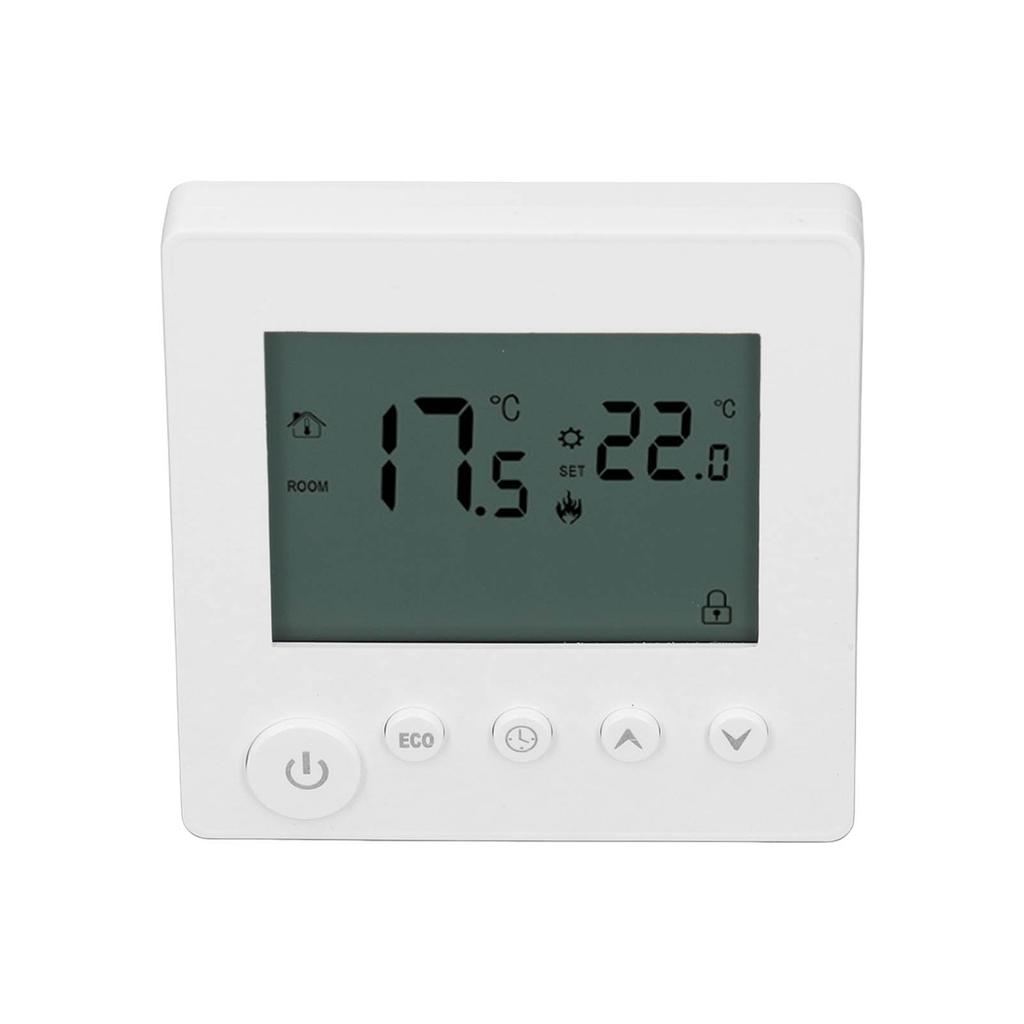 Digital Thermostat 4500W High Power Electric Floor Heating Temperature Control Thermostat for Office Mall AC 90V To