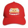 Kawaii Cannoli Baseball Cap Summer Beach Travel Streetwear Hip Hop Trendy Vintage Retro Embroidered
