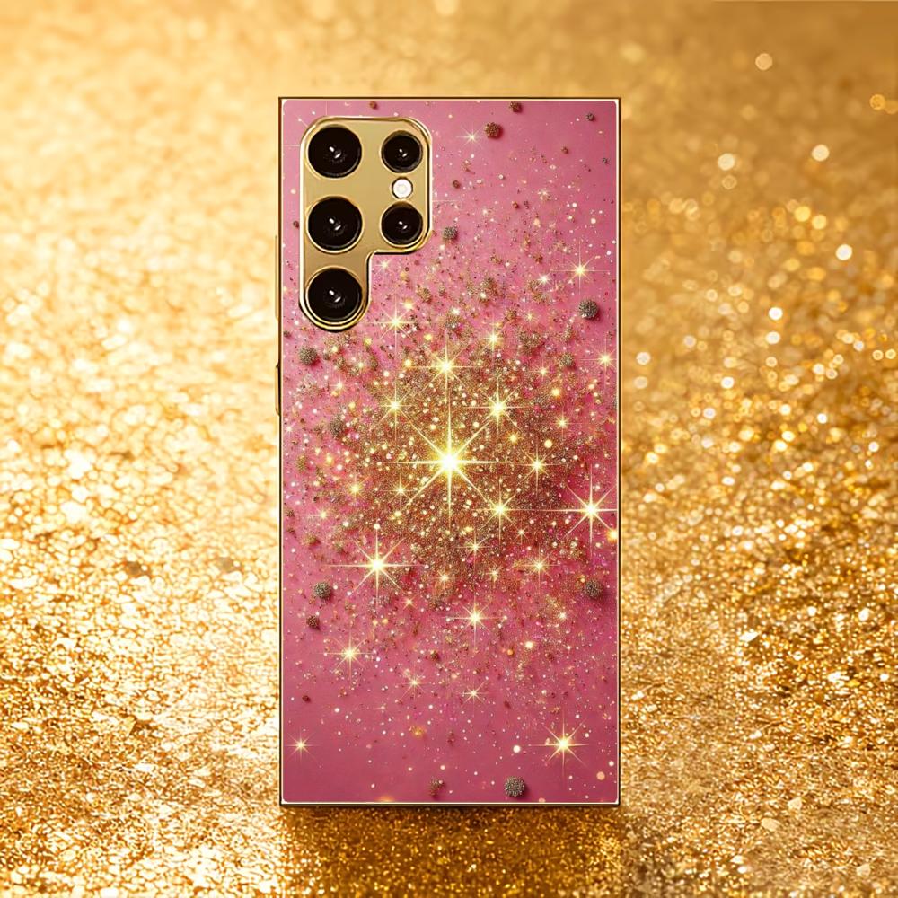 

Pink Venus new Bestseller model PhoneCase Electroplated Glass PhoneCase for Samsung Galaxy S26 S25 S24 S23 S22 FE,Ultra,Plus GalaxyS25