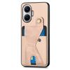for POCO F7 Case Magnetic Wallet Card Holder Carbon Fiber Cover Texture Case for Xiaomi POCO X7 Pro Redmi Turbo 4Pro Stand Cover