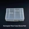 DIY Crystal Epoxy Ornament Display & Photo Frame Silicone Mold