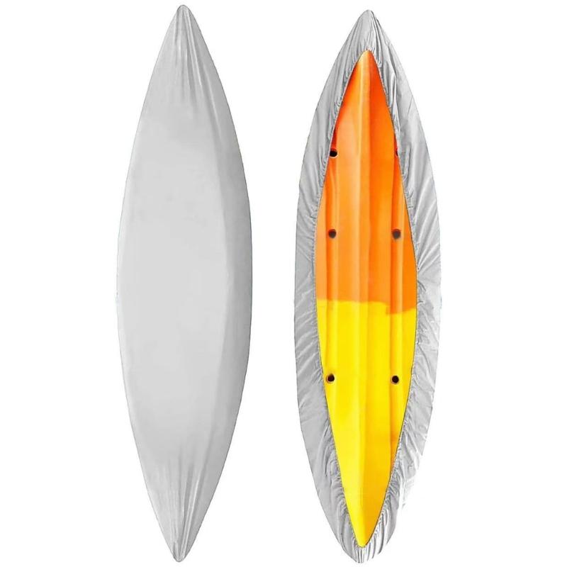 Canoes Dustproof Cover with Elastic Drawstring Outdoor Dust Storage Cover Surfboard Protectors Kayak Accessories