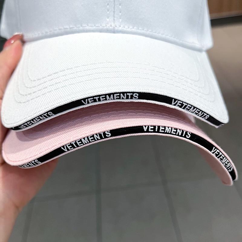 Modna czarna czapka baseballowa z haftem na rok 2024 dla kobiet i mężczyzn - daszek kaczy do ochrony przed słońcem na wiosnę/lato do sportów outdoorowych