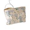 Floral Embossed Makeup Bag With Large Capacity For Daily Use And Travel Storage