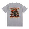 J'ai peur des femmes T-shirt Graphique Rétro Unisexe Femmes Mode Gothique Manches Courtes T-shirts Vêtements Unisexes Tshirt
