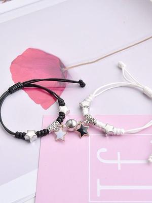 Magnetic Couple Attraction Bracelet