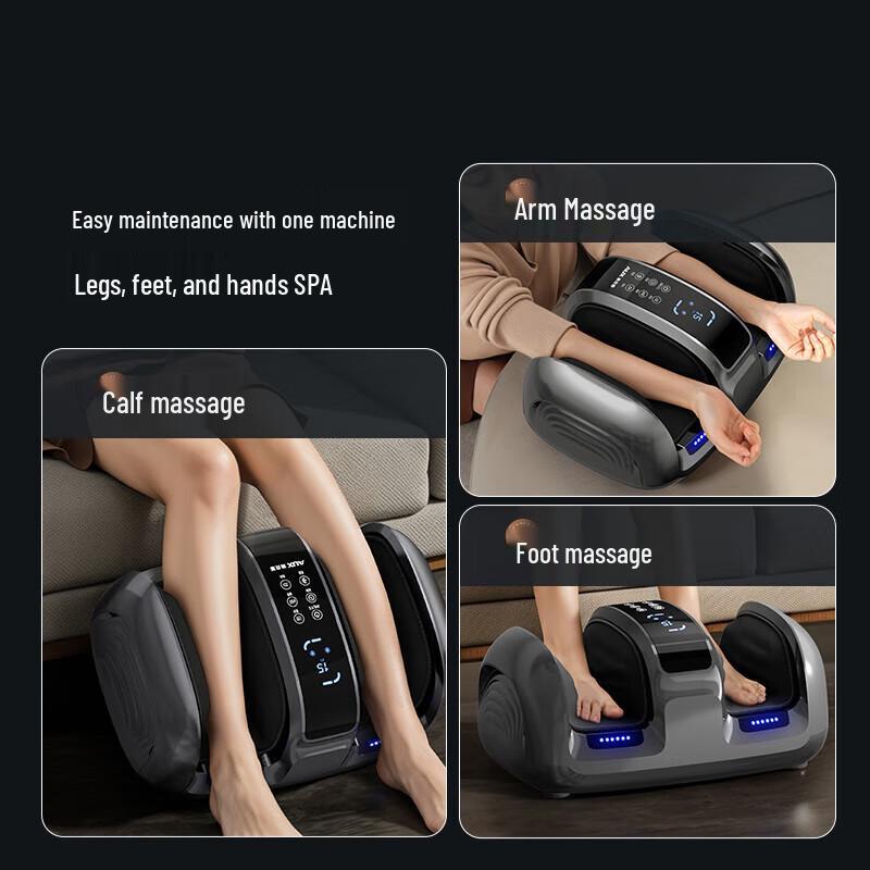 AUX Leg & Foot Massager with Heat Therapy CN plug (adapter included)