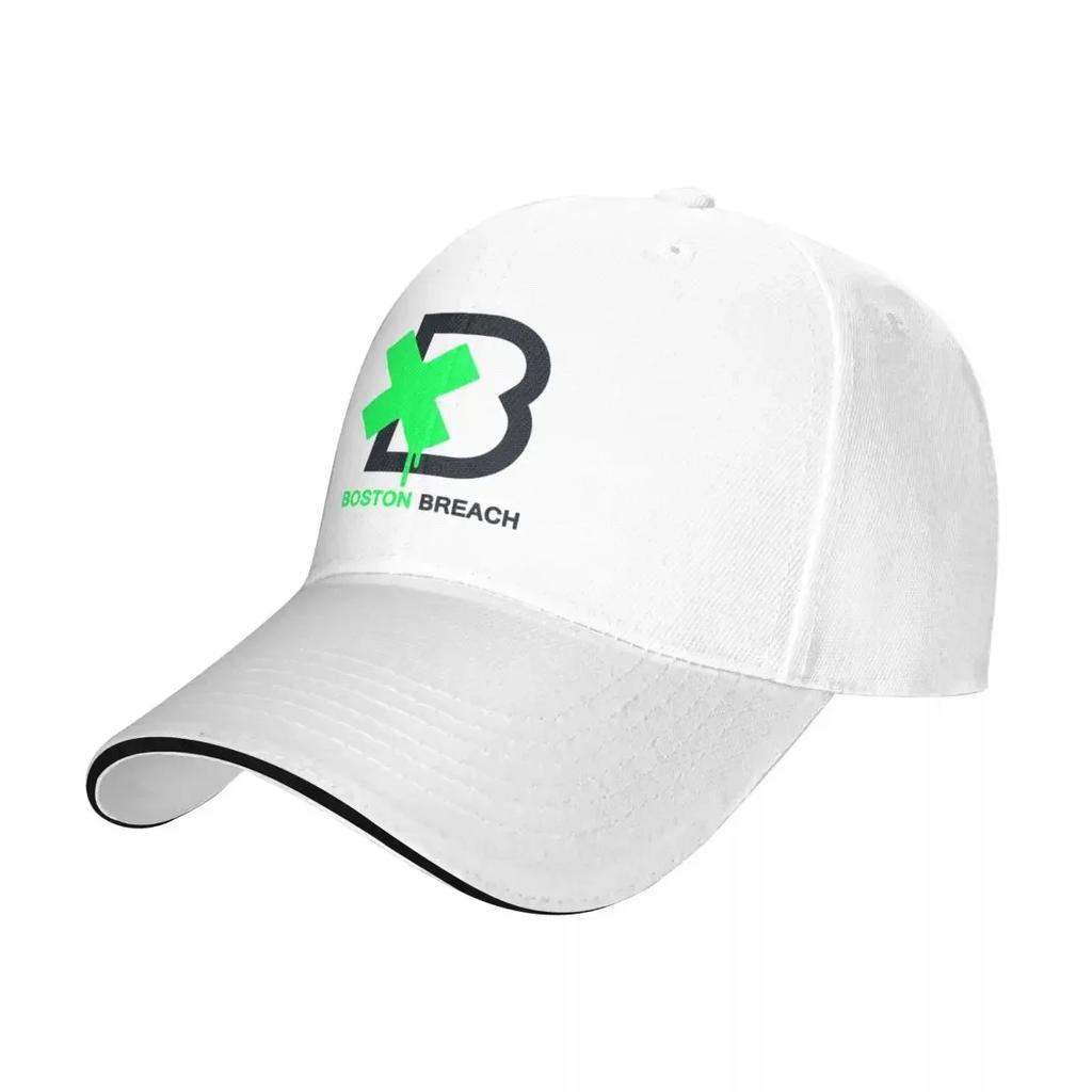 Boston Breach Merch Logo Baseball Cap Sun Cap Hat Beach Unisex Cap Womens