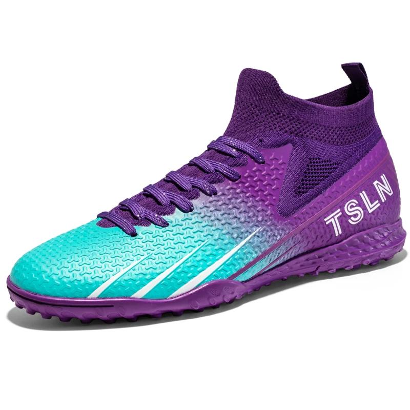 Fashion High Quality Football Shoes Men Original Pro Training Sport Fast Soccer Society Non-slip Childrens Football Boots for Kids