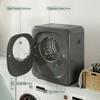 4kg Vented Tumble Dryer with 5 Drying Mode, 800W Compact Freestanding Front Tumble Dryer Grey