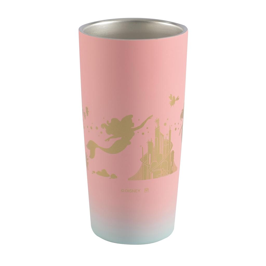 Disney Stainless Steel Vacuum Tumbler Princess Ariel Gradient 440ml