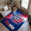 Bayern Munich Crest Area Rug Design for Decorate Room Dormitory Hallway Foyer Anti-slip Rug Decorate Offices Perfect Gift for Friends & Family