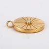 925 Sterling Silver Pearl Pendant Gold Plated Round 3mm Minimal Handmade Fine Jewelry Gift for Her