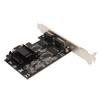PCIe Network Card Dual Port RTL8125BG Chip 2500 1000 100Mbps 2.5GBase T PCIe Internet Adapter for