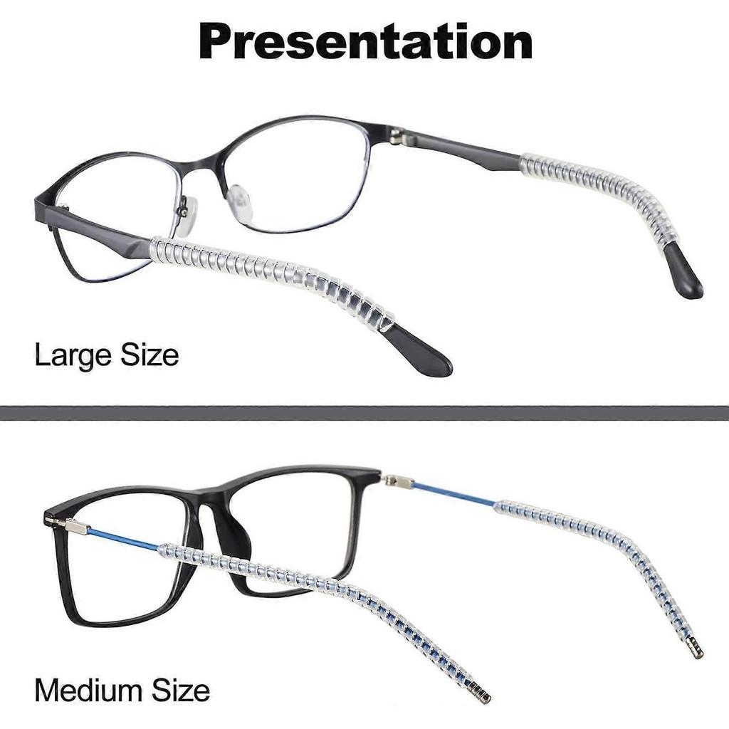 Eyeglass Ear Cushion, Non Slip Glasses Ear Cushions, Anti-Slip Comfort Eyeglasses Temple T