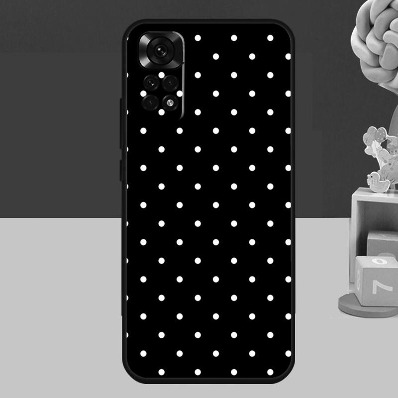 Polka Dots Art Case For Xiaomi Redmi Note 11 12 13 14 Pro 9 10 Pro 11S 12S Redmi 14C 10C 12C 13C Soft Cover