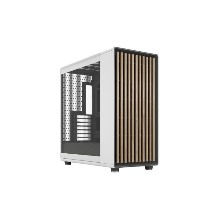 Boîtier PC - FRACTAL DESIGN - North XL RC Chalk White TG - Blanc - ATX - USB 3.1 Gen 2 Type-C - 2xUSB 3.0
