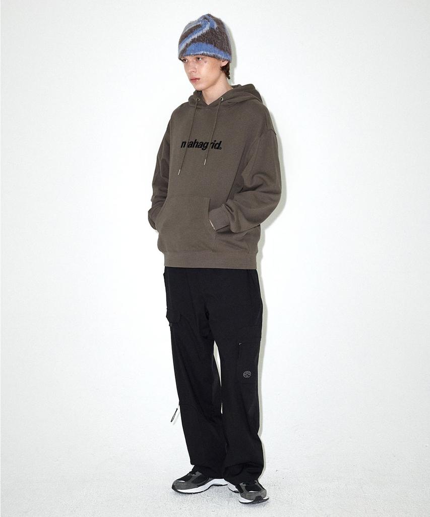 Basic Logo Hoodie Brown(Mg2Efmm407A)