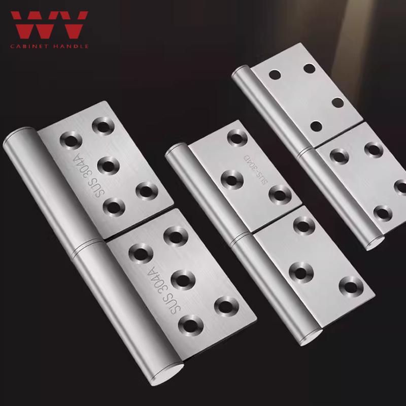 2PCS 360 Detachable Hinge Slip Joint Flag Lift Off Demountable Door 304 Stainless Steel Removable Hinge Heavy-duty Swing Hinge