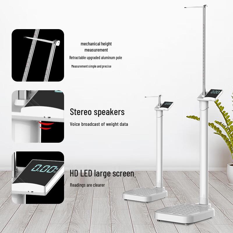 BERYL Smart Height and Weight Measuring Scale (CN Version)