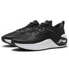 Li Ning Cushioning Slip Resistant Abrasion Resistant Low top Casual Shoes Men's Black AGLR331-1