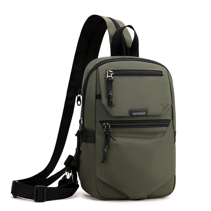 Fashion Men s Waist Packs Chest Bag  Nylon Crossbody Bags For Men Muti Purpose Men Bag Backpacks Male Chest Pack Sac 21cmX30cmX8cm
