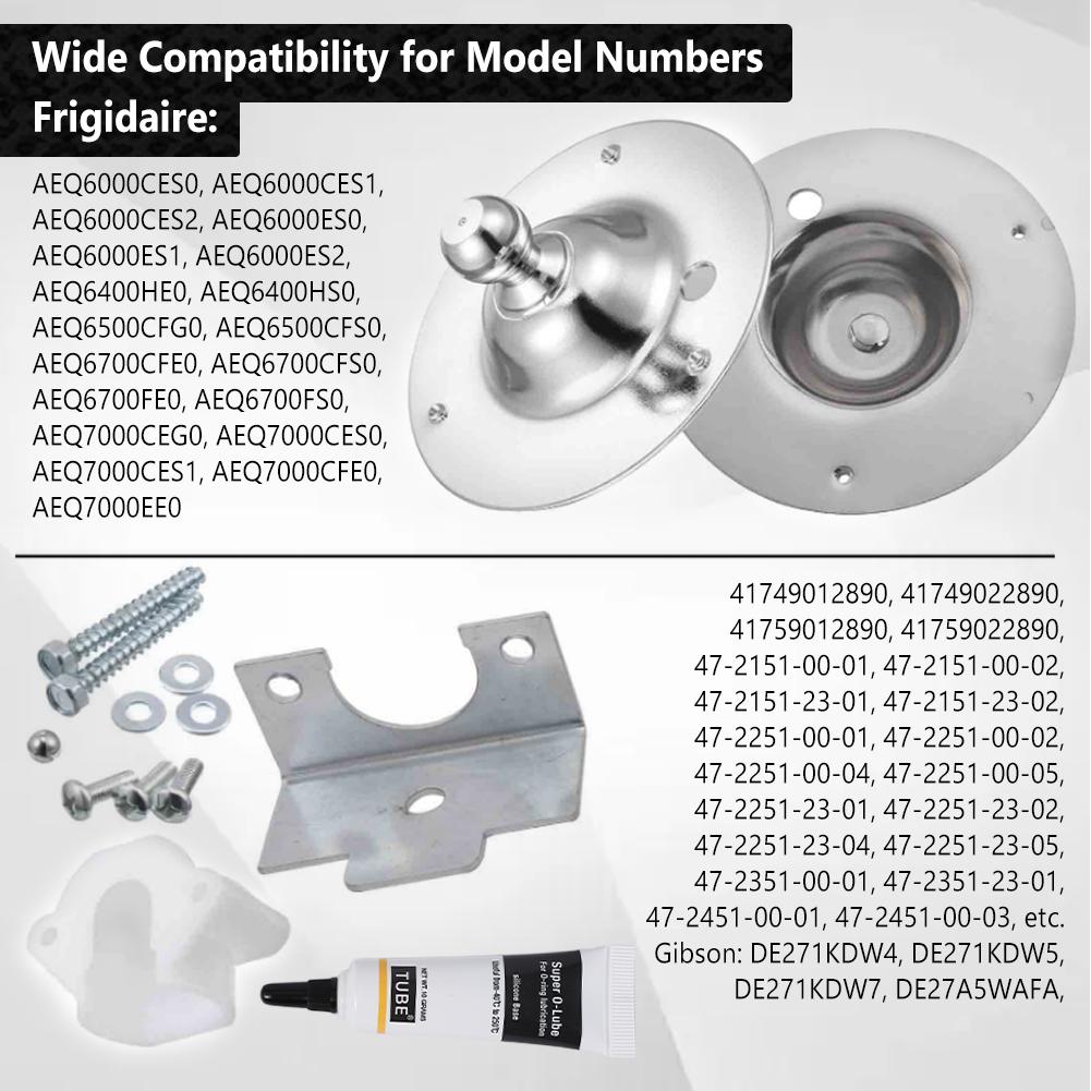 Kolip 1 Set Of Stainless Steel Dryer Rear Bearing Kit-5303281153