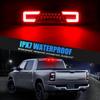 LED Third Brake Light Compatible with Ram 1500 2500 3500 4500 5500 2009-2018 for Ram1500 Classic - Laramie  3rd Brake Cargo Light Red Housing Clear