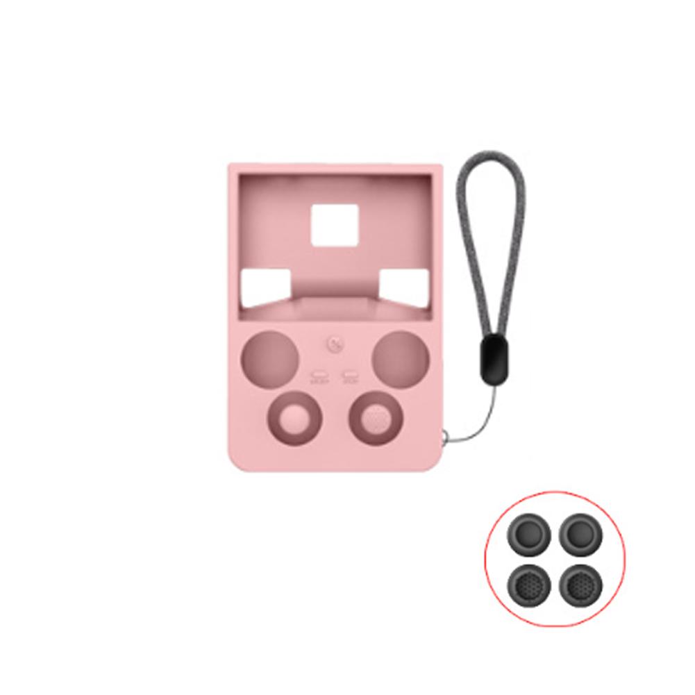 Retro Handheld Gaming Console Case for ANBERNIC RG477V - Fully Wrap Soft Silicone Shockproof Protective Accessory