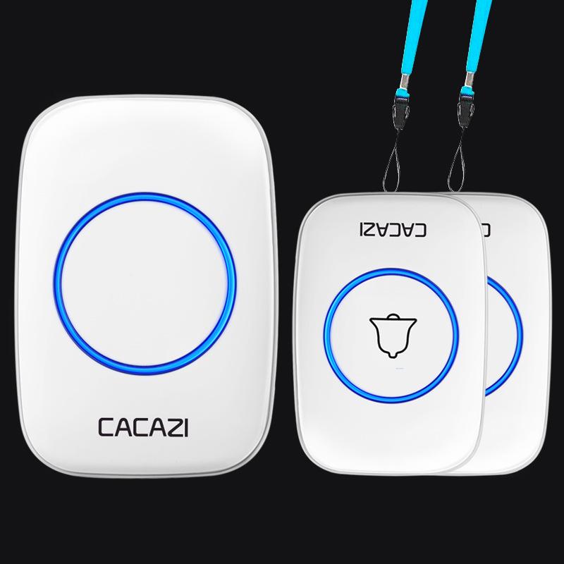 Wireless SOS Call Button for Seniors - Long Range, One-to-Two Bedside Caregiver Alert System белый