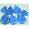 250Cts. Natural Blue Apatite Pear Shape Cabochon Loose Gemstone 07 Pcs Lot C-3031
