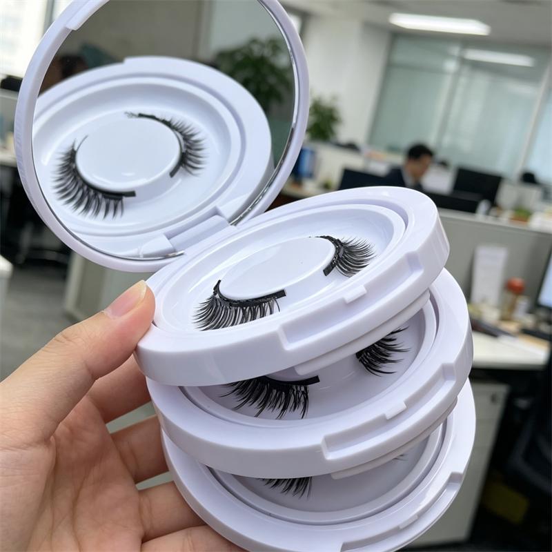 Lucxury China Factory Wholesale Customized Logo Plastic Box of Quantum Magnetic Lash Factory Full Volume&16mm