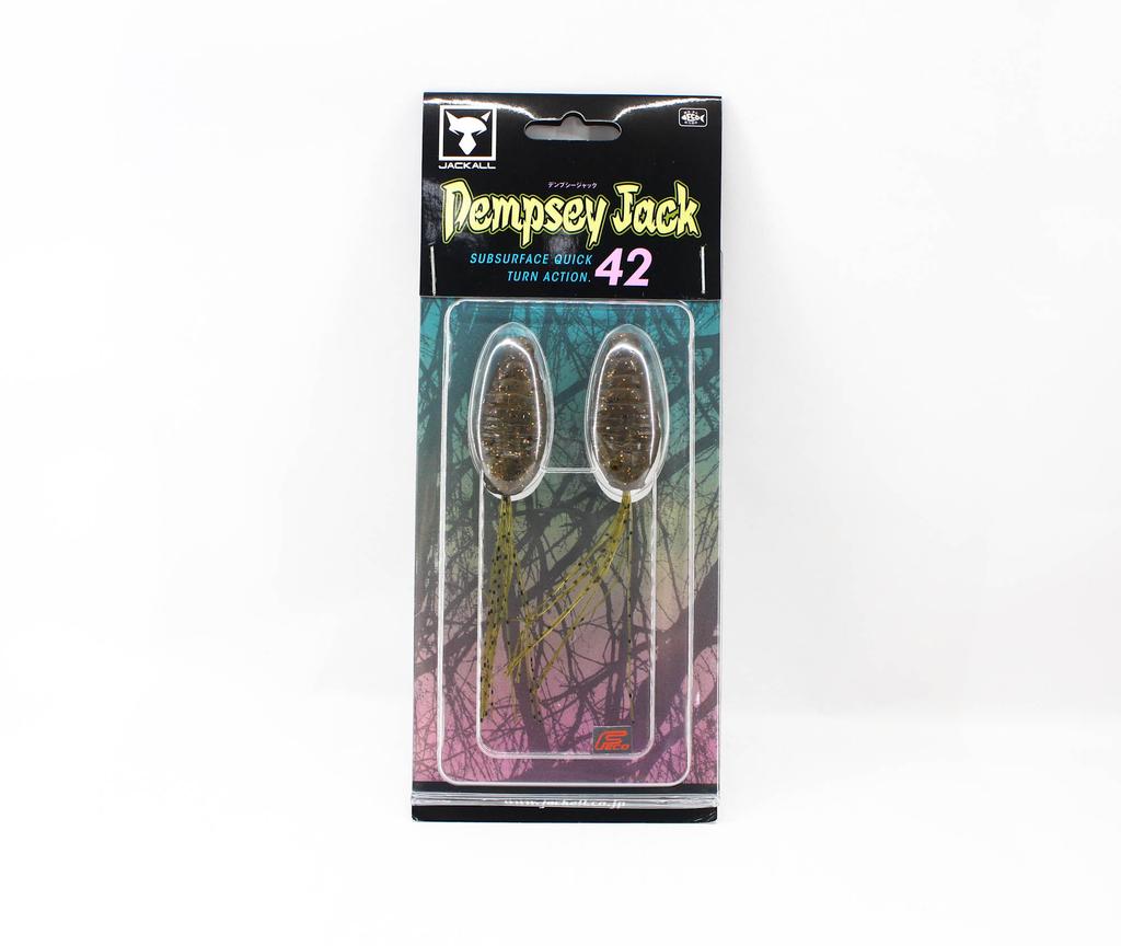 Leurre Souple Jackall Dempsey Jack 50mm – Coloris Wakasagi, Pour Pêche En Eau Douce