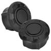 Frame Hole Cover Cap Motorcycle Frame Hole Cover Cap Plug Kit Decoration for B.M.W R1200GS LC Adventure 2014-2018 Black