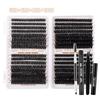 Diy Segmented Single Cluster Of Hair 10-16Mm Thick Eyelash Book Large Capacity Eyelashes
