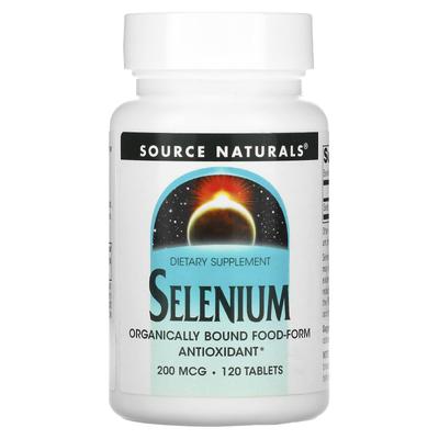 Selenium, 200 Mcg, 120 Tablets