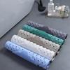 Anti-skid TPE Bath Mats Rectangle Soft Shower Bathroom Massage Mat Suction Cup Non-slip Bathtub Carpet Wash Foot  Bath Mat