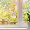 Sun Catcher Rainbow Prism Butterfly Static Glass Sticker Colorful Window Sticker PVC Anti-collision Crash Glass Home Decor