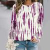 Autumn and Winter New Fashion Round Neck Long Sleeve Printed Elegant Casual Loose Hoodie