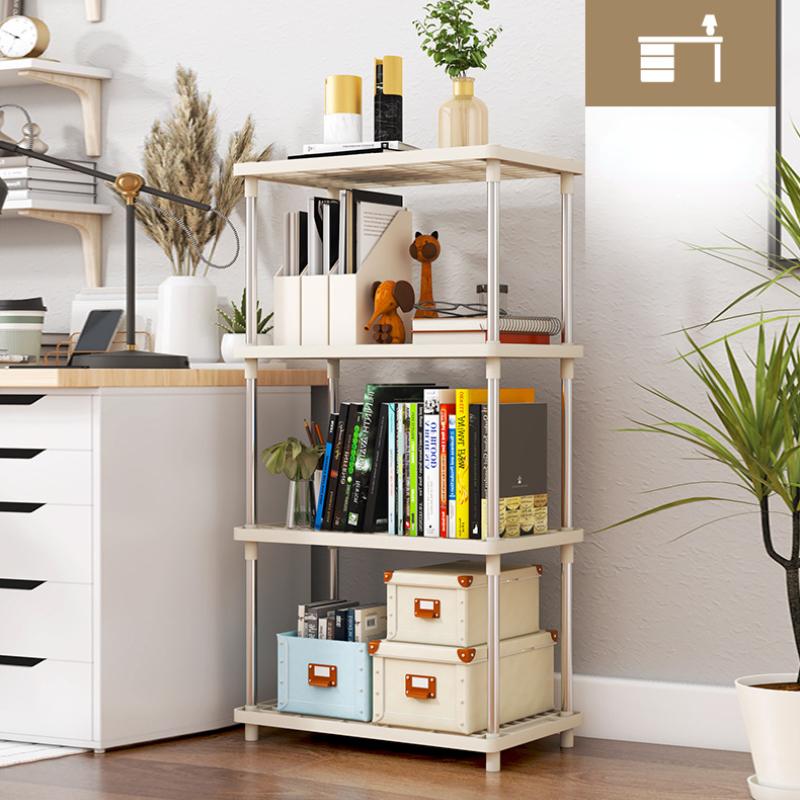 Stainless Steel Detachable Rack Kitchen Tableware Shelves Bathroom Storage Rack Holder Table Storage
