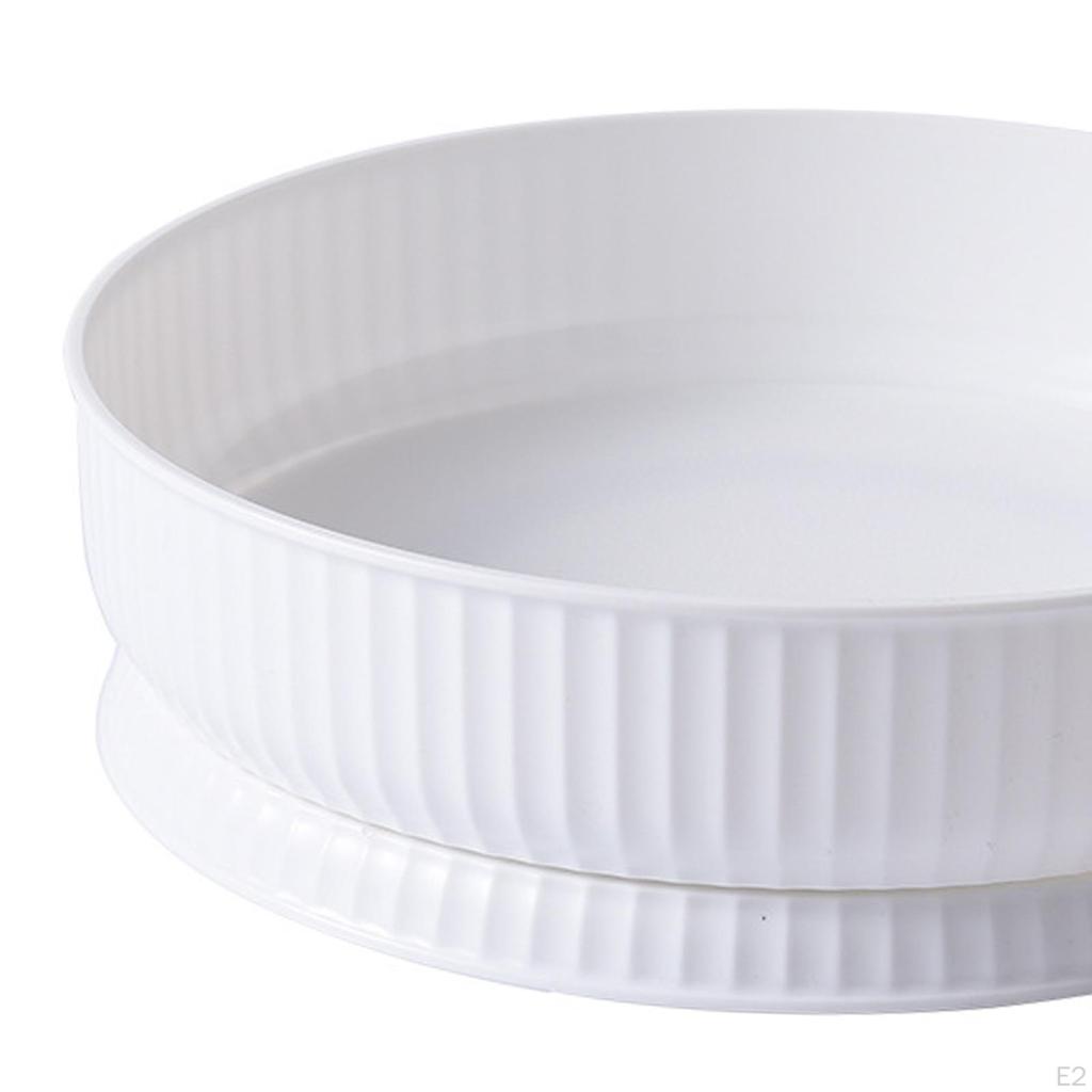 360° Rotating Round Spice Storage Rack Turntable Sundries Organizer Seasoning Can Bottle