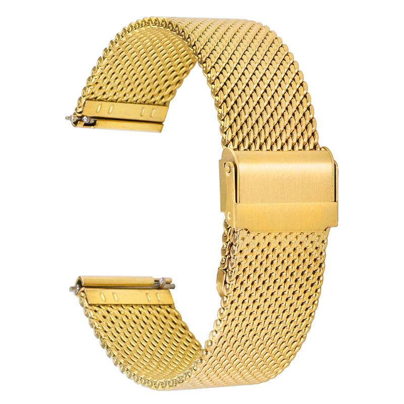 Schnellwechsel Milanese 1.0 Mesh Armband Universelles Armband 3 mm Dicke für Seiko 18 mm 20 mm 22 mm 24 mm Edelstahl-Uhrenarmband
