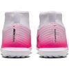 Nike Mercurial Superfly 11 Jr. Club TF GS Comfortable Fit High-Top Kids Soccer Shoes Unisex Sneaker Pink White IQ2321-900
