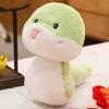 Cartoon Snake Plush Dolls 24CM Snake New Year Mascot Fashion Snake Stuffed Toy  Home Decor